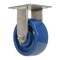 Vestil Solid Polyurethane Rigid Caster 5 In. Diameter x 2 In. Width 1000 Lb. Capacity Dark Blue CST-F-SS-5X2SP-R - alternate 6